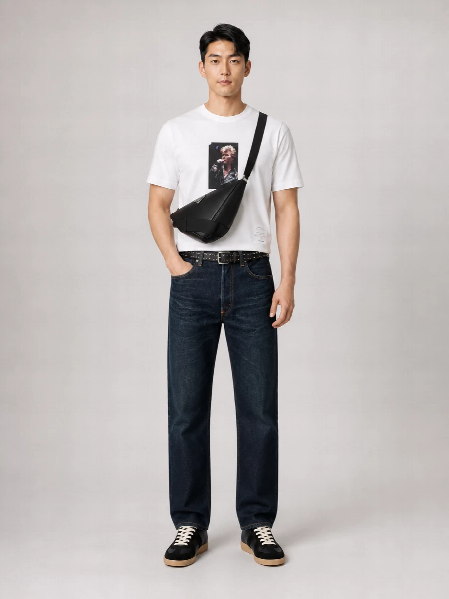 Junya Watanabe High-Rise Wide-Leg Denim Jeans