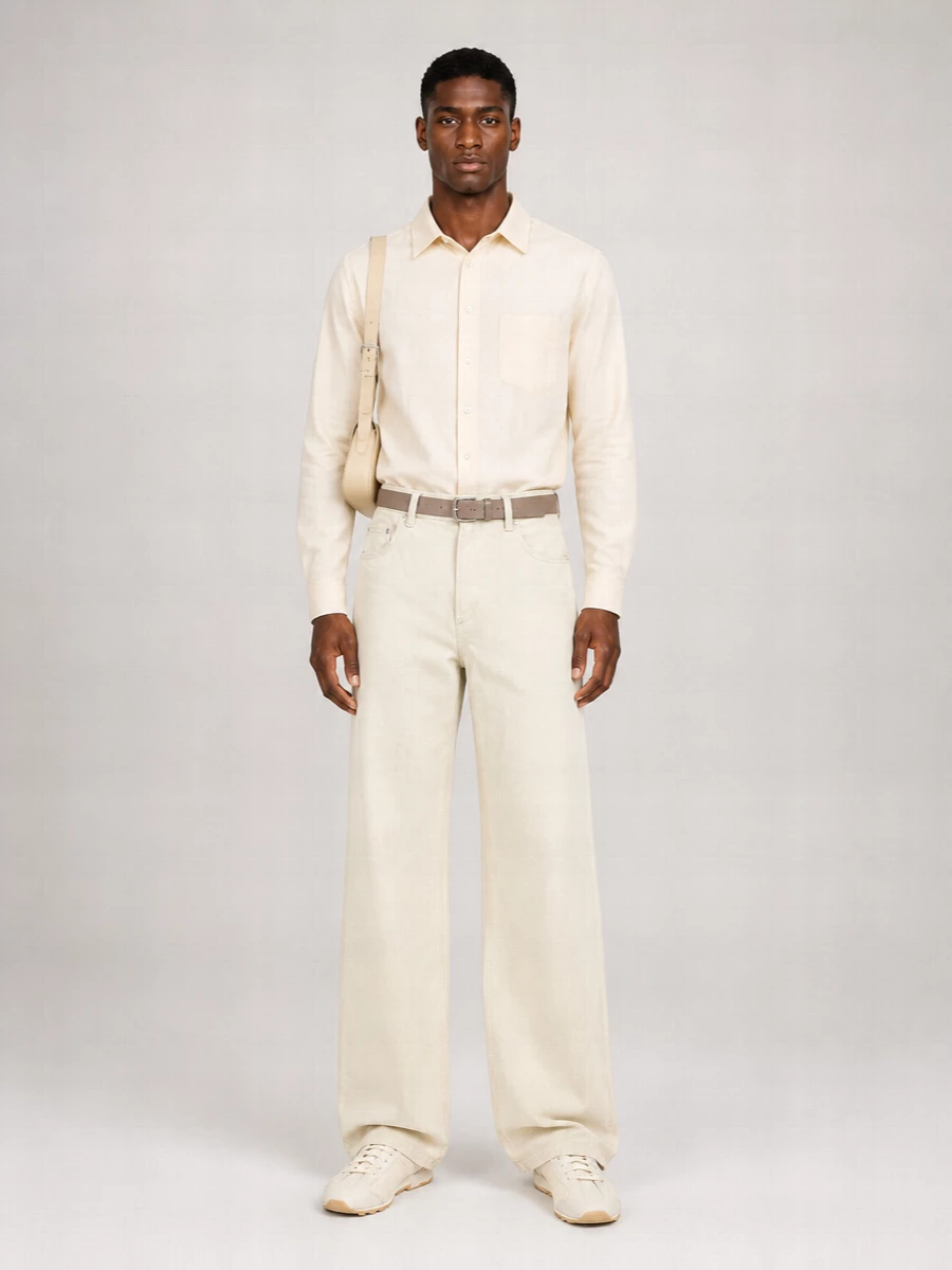 Séfr Cotton Long-Sleeve Shirt
