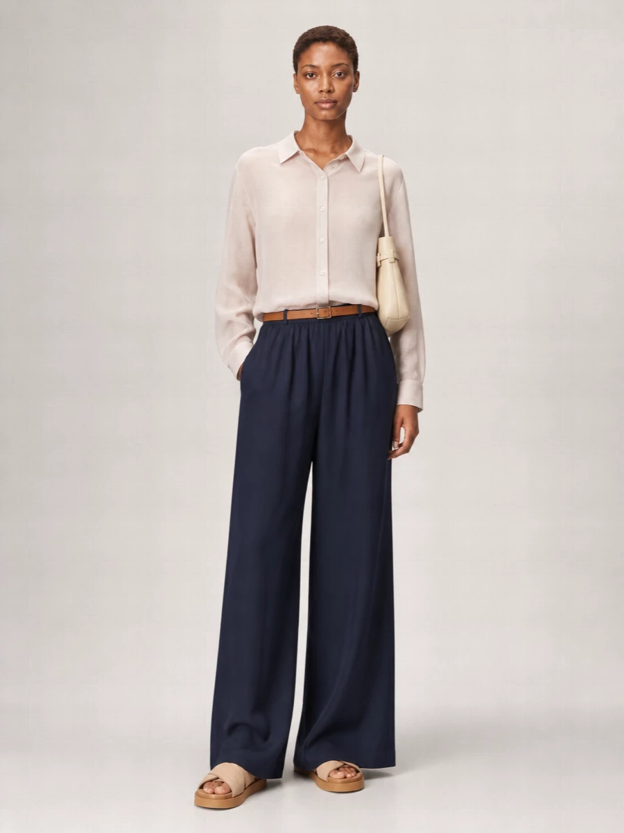 The Frankie Shop Wide-Leg Trousers