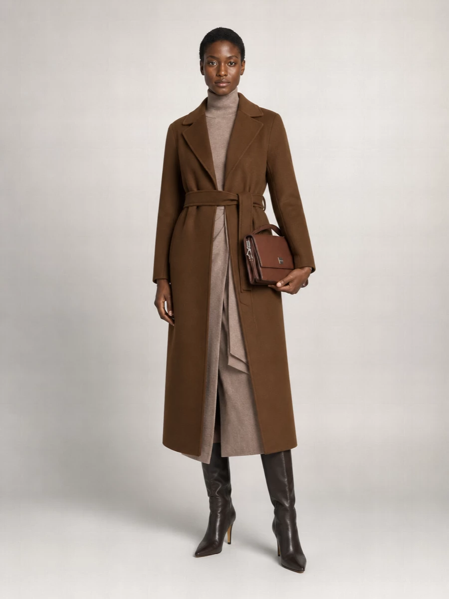 S Max Mara Wool Fitted Coat