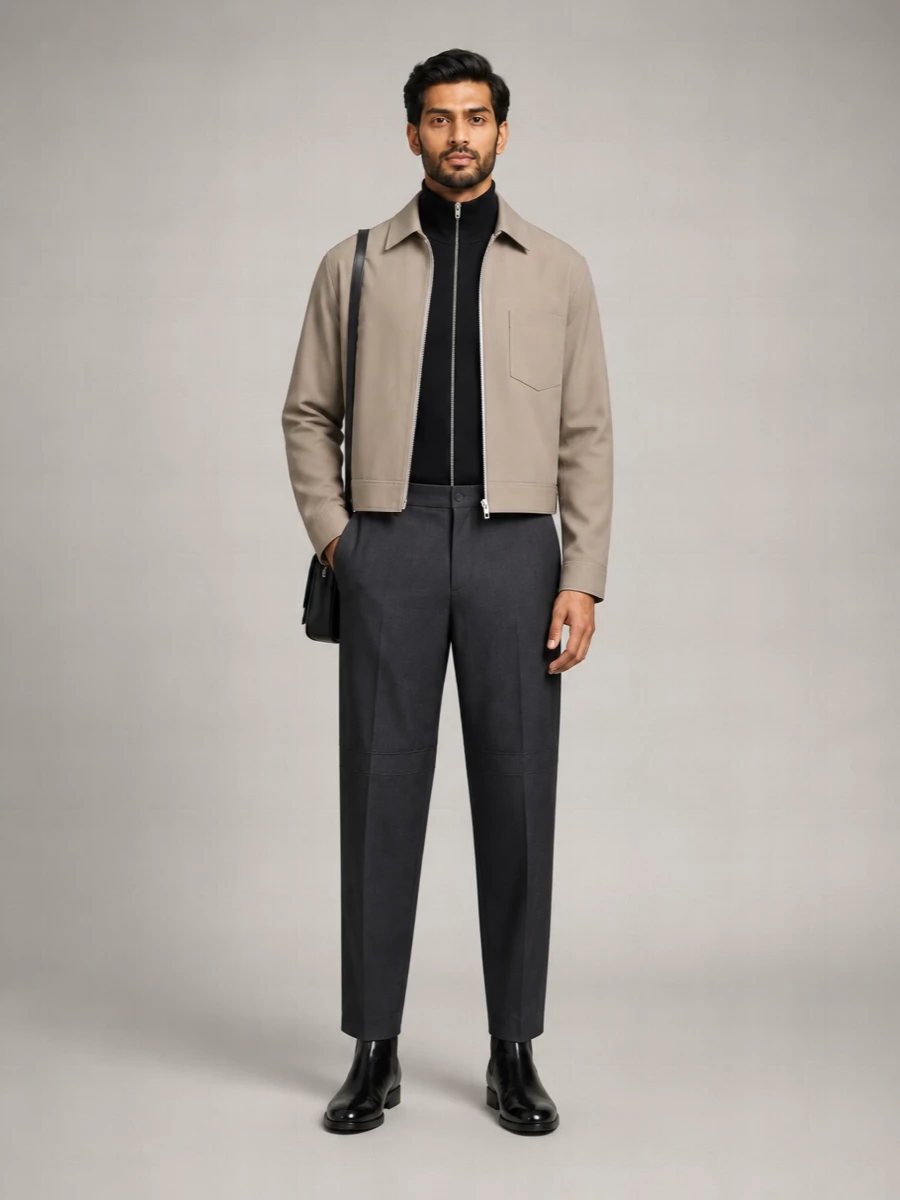 Celine Cotton Single Breasted Coat