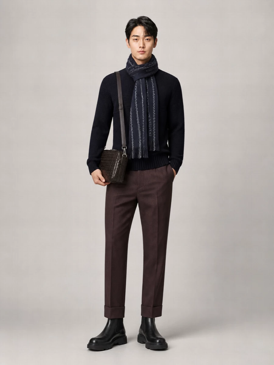 Burberry Cashmere Oversized Crewneck Sweater