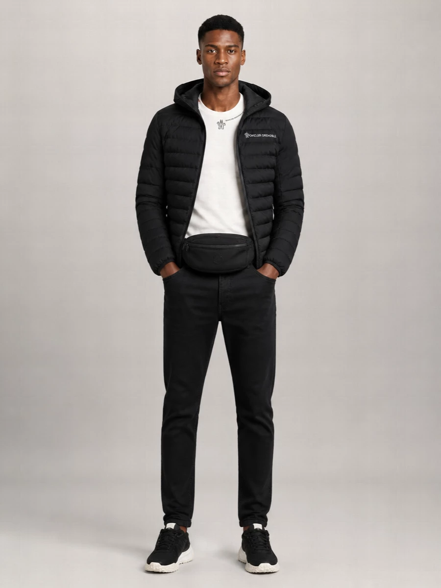 Moncler Grenoble Quilted Hooded Puffer Jacket