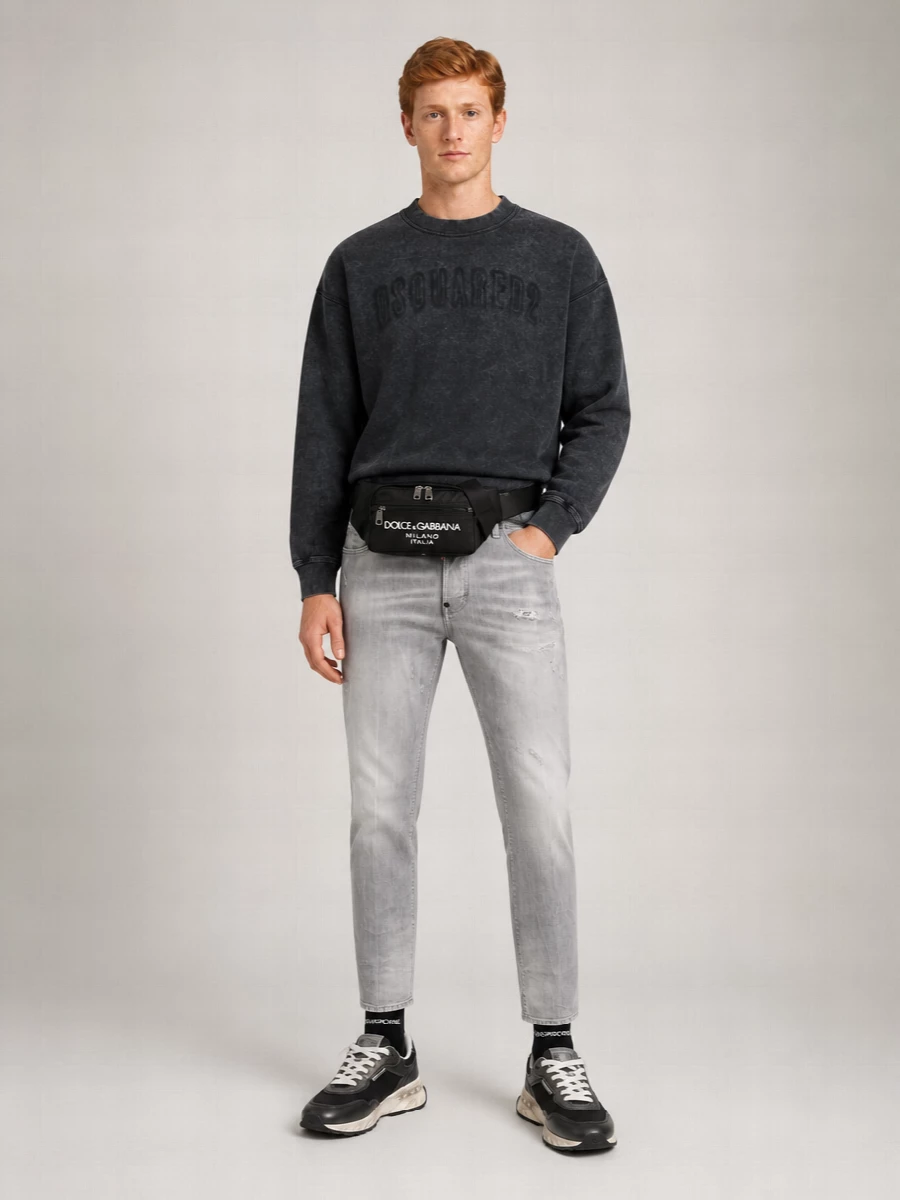 Dsquared2 Denim Straight-Leg Jeans