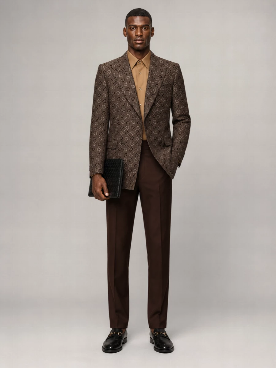 Gucci Patterned Blazer