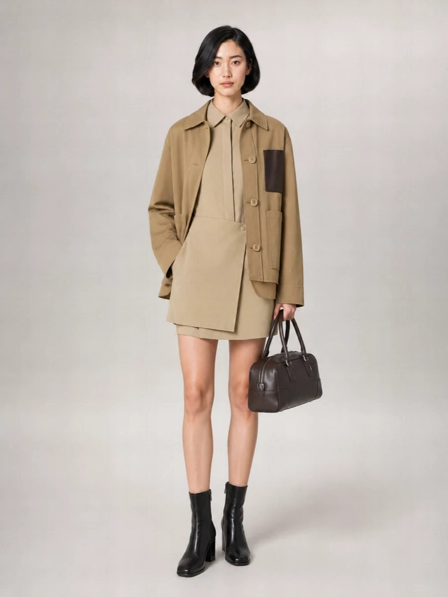 Loewe cotton oversized coat
