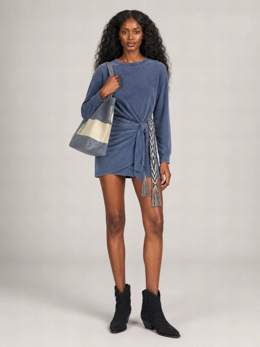 Isabel Marant Yenky Cotton Tote Bag