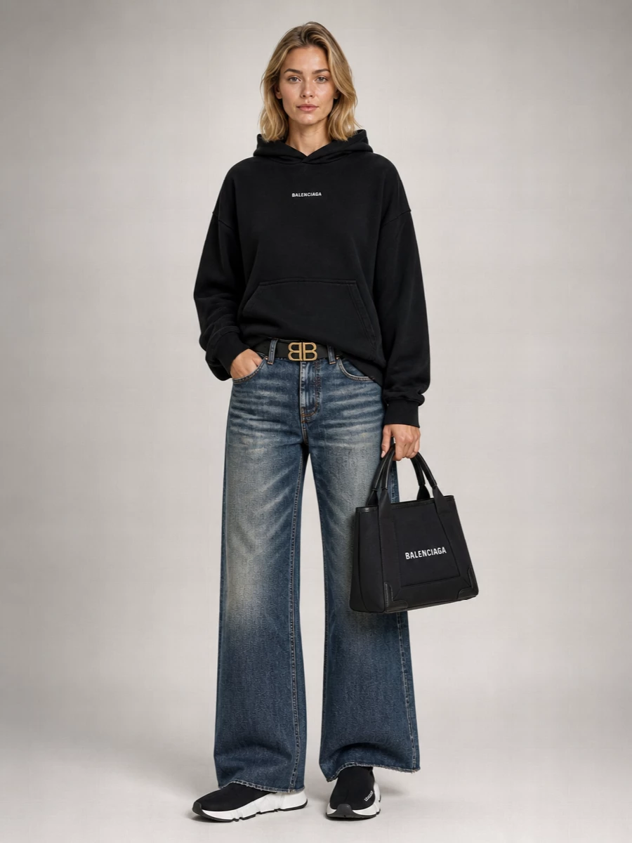 Balenciaga Cotton Knitted Top