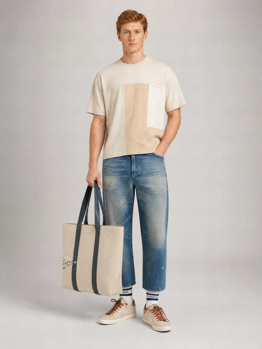 Golden Goose Leather Low-Top Sneakers