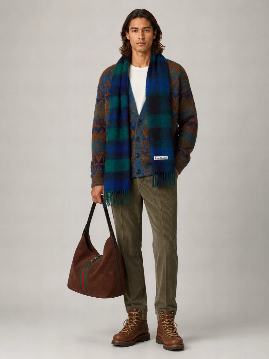 Alanui Embroidered Oversized Cardigan