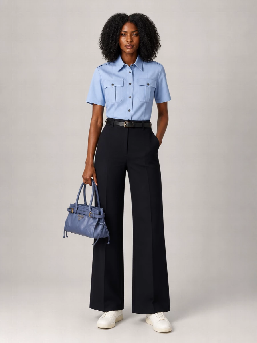 Prada Leather Grained Belt
