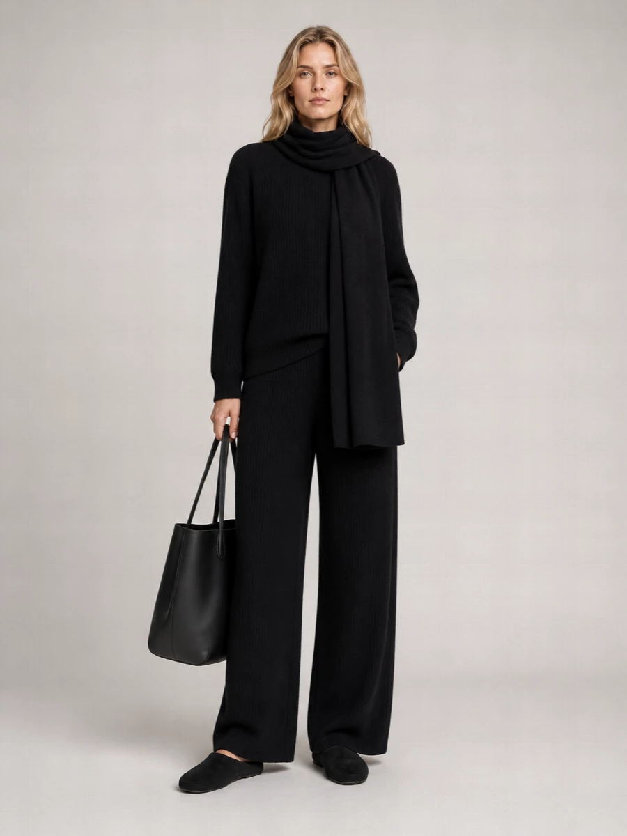 Uma Wang Cashmere Oversized Crew-Neck Sweater