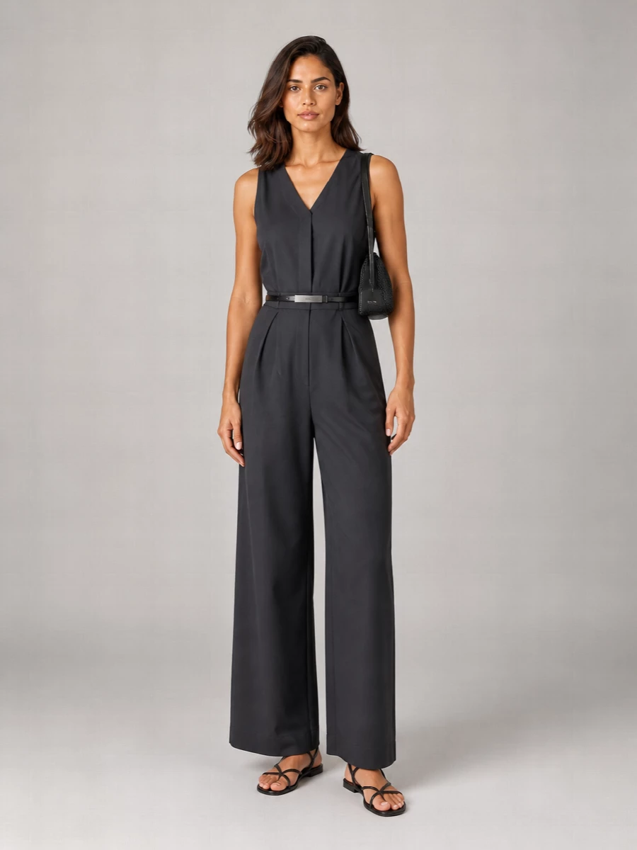 Max Mara Calf Leather Belt