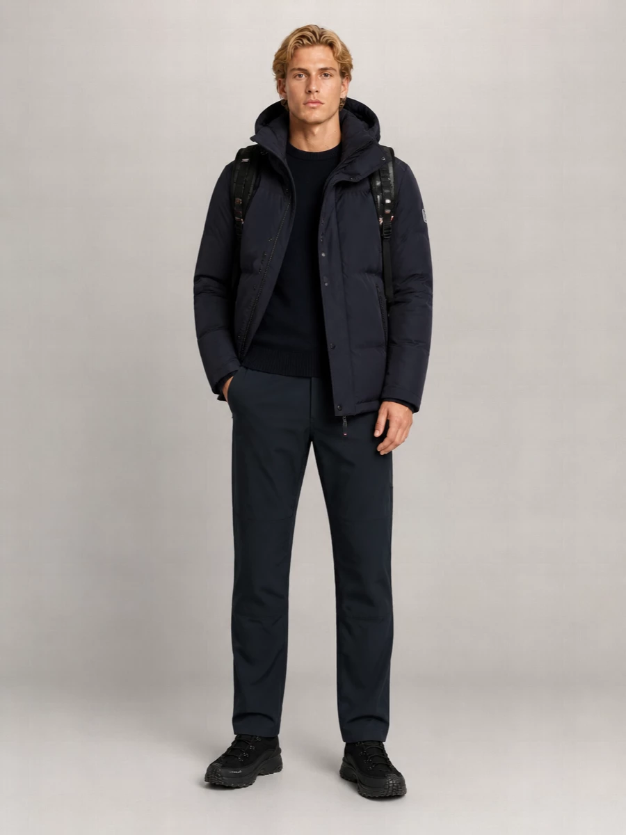 Moncler Grenoble Down Hooded Puffer Jacket