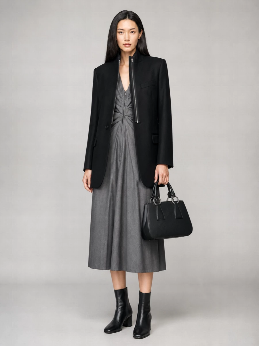 Mm6 Maison Margiela single-breasted coat