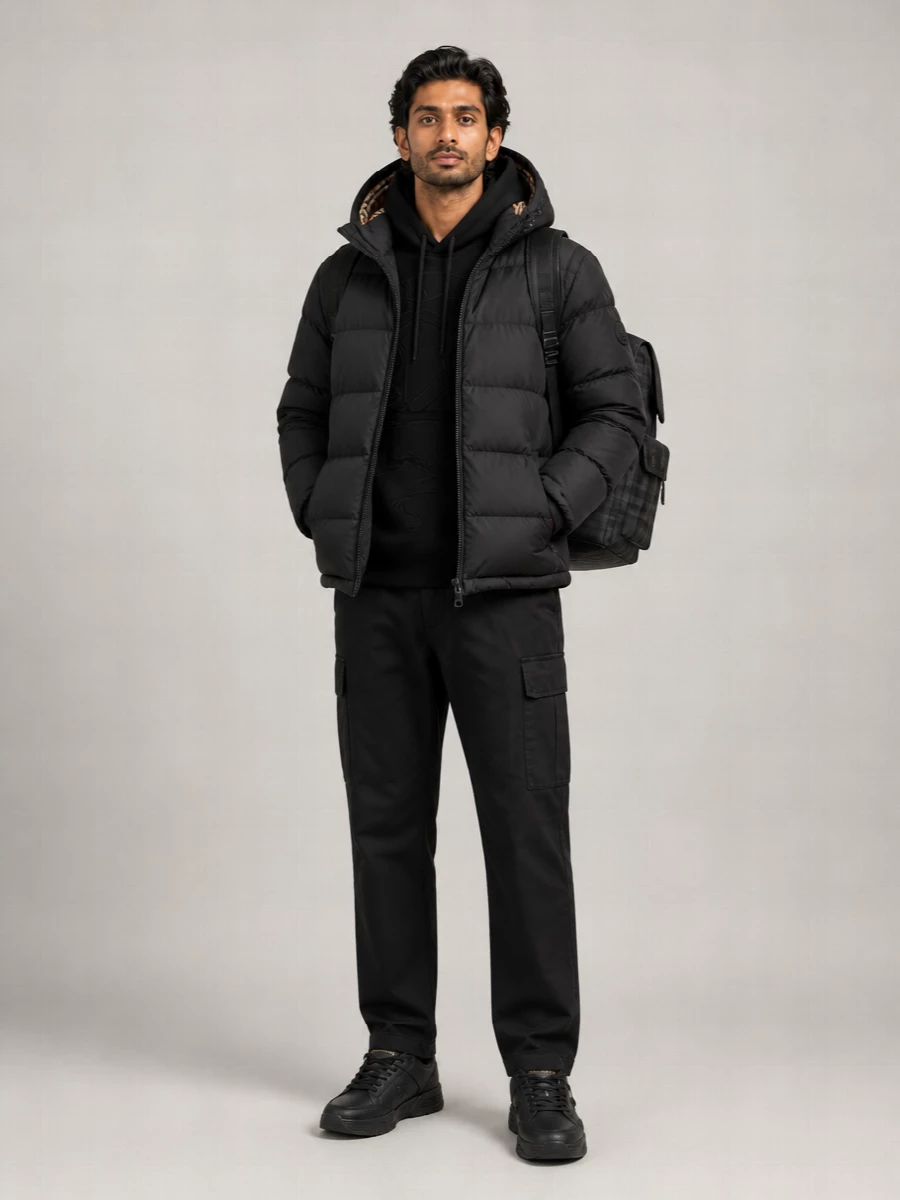 Burberry down puffer jacket