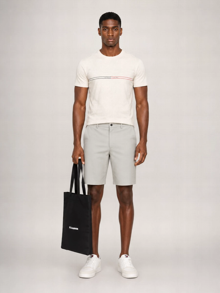 Tommy Hilfiger Striped Cotton Short-Sleeve T-Shirt