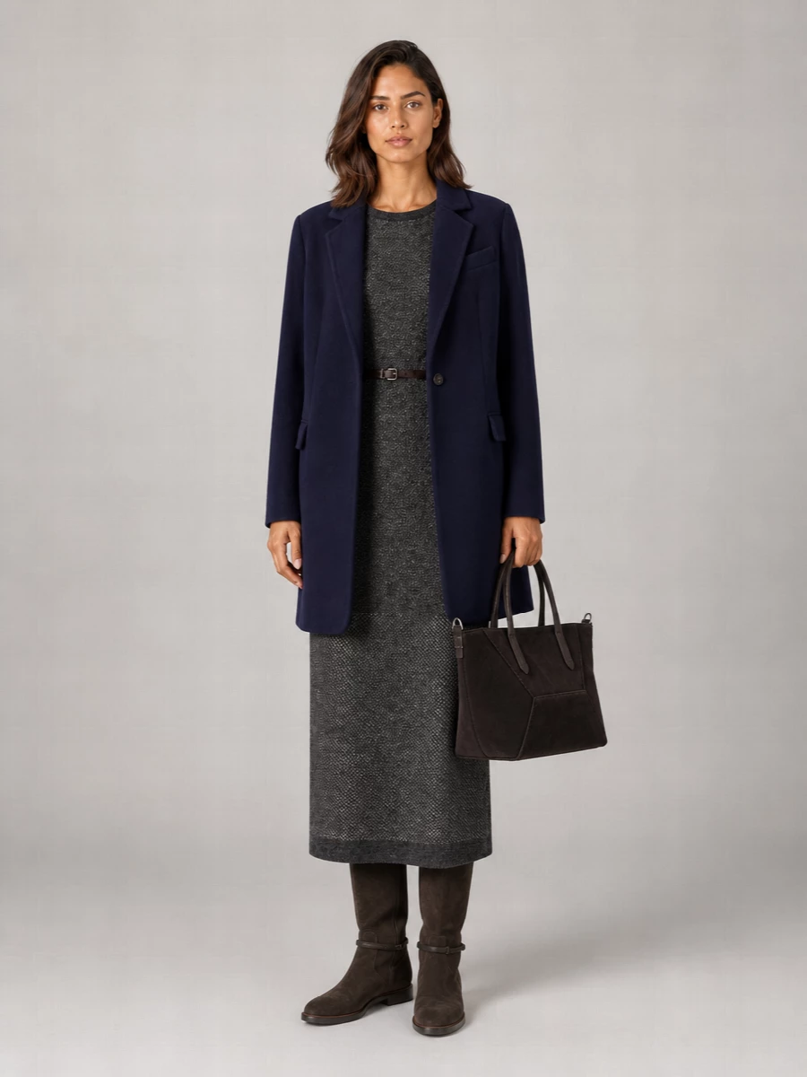 Brunello Cucinelli Cashmere Single-Breasted Coat