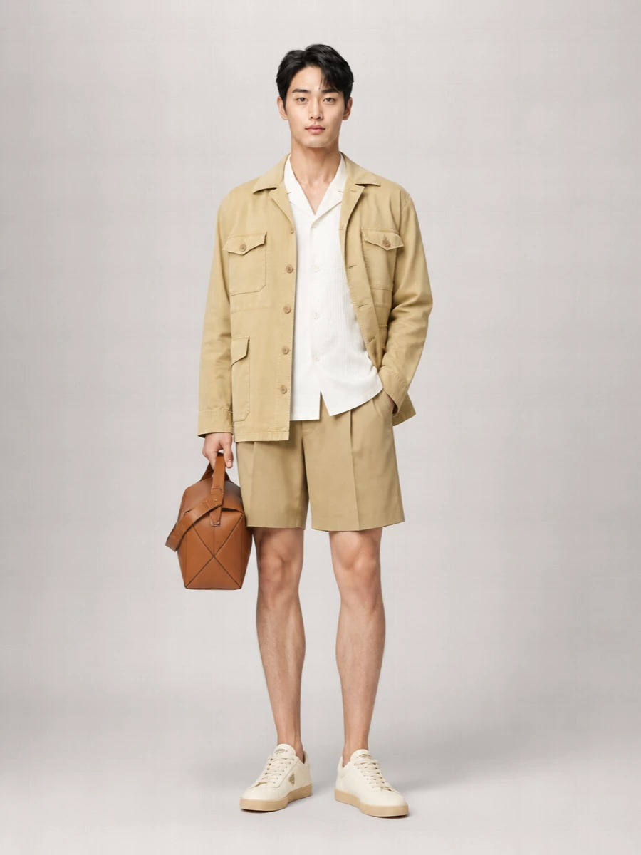 Prada Cotton Shirt Jacket