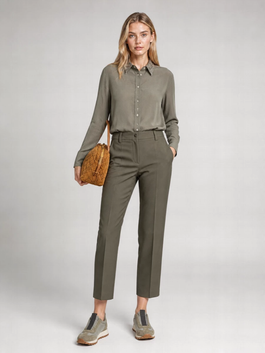 Brunello Cucinelli Embellished Slip-On Sneakers