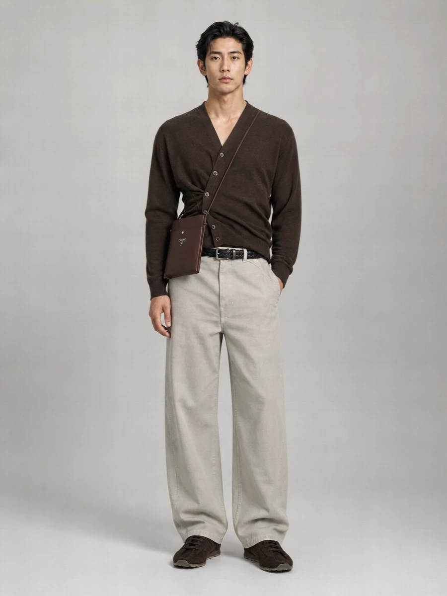 Lemaire Braided Leather Belt