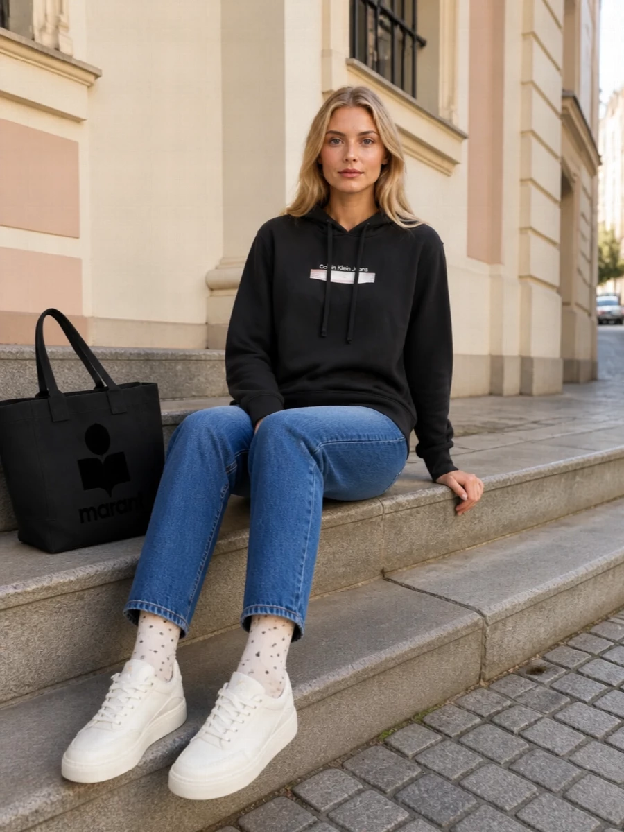 Calvin klein hoodie apc jeans sneakers