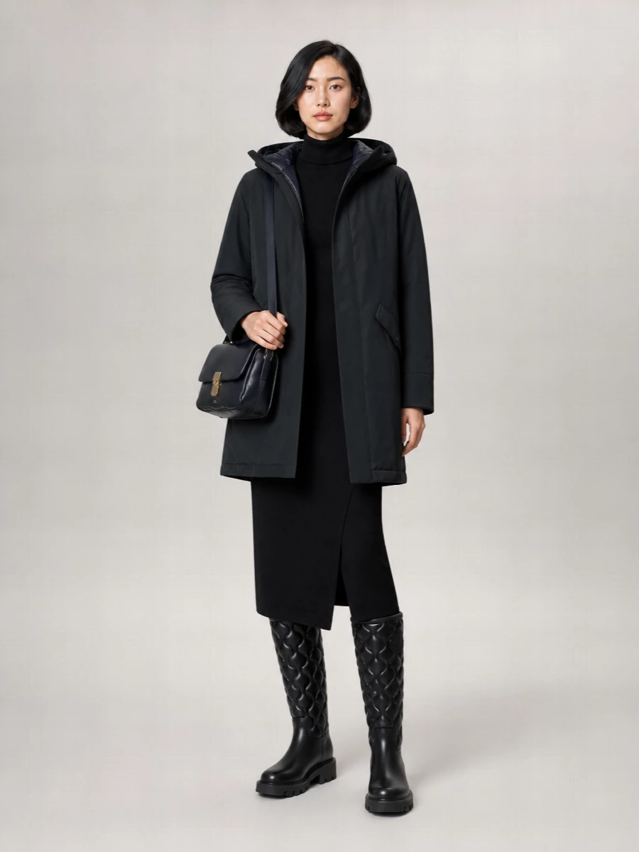Woolrich Down Hooded Puffer Parka