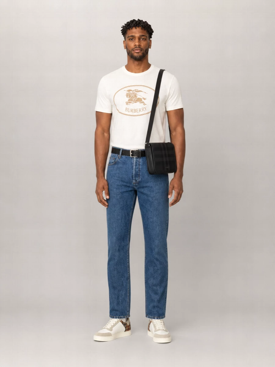 Burberry Cotton Regular-Fit Short-Sleeve T-Shirt
