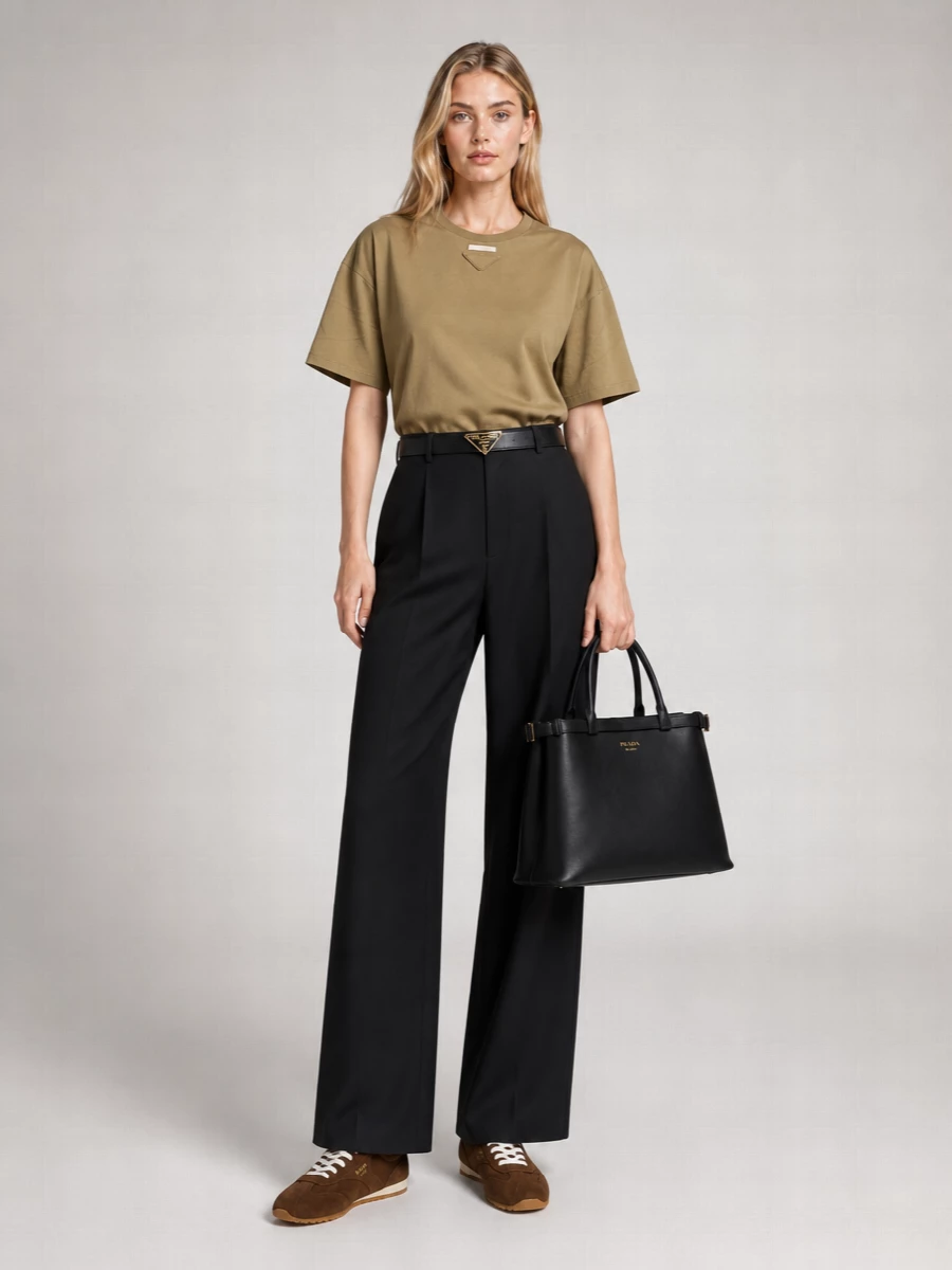 Prada Cotton Jersey T-Shirt