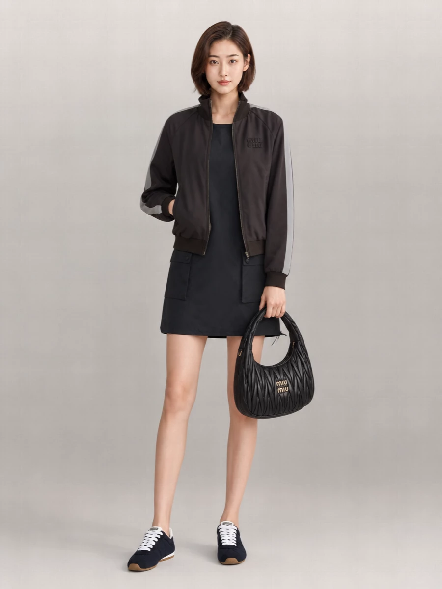 Miu Miu Cotton Bomber Jacket