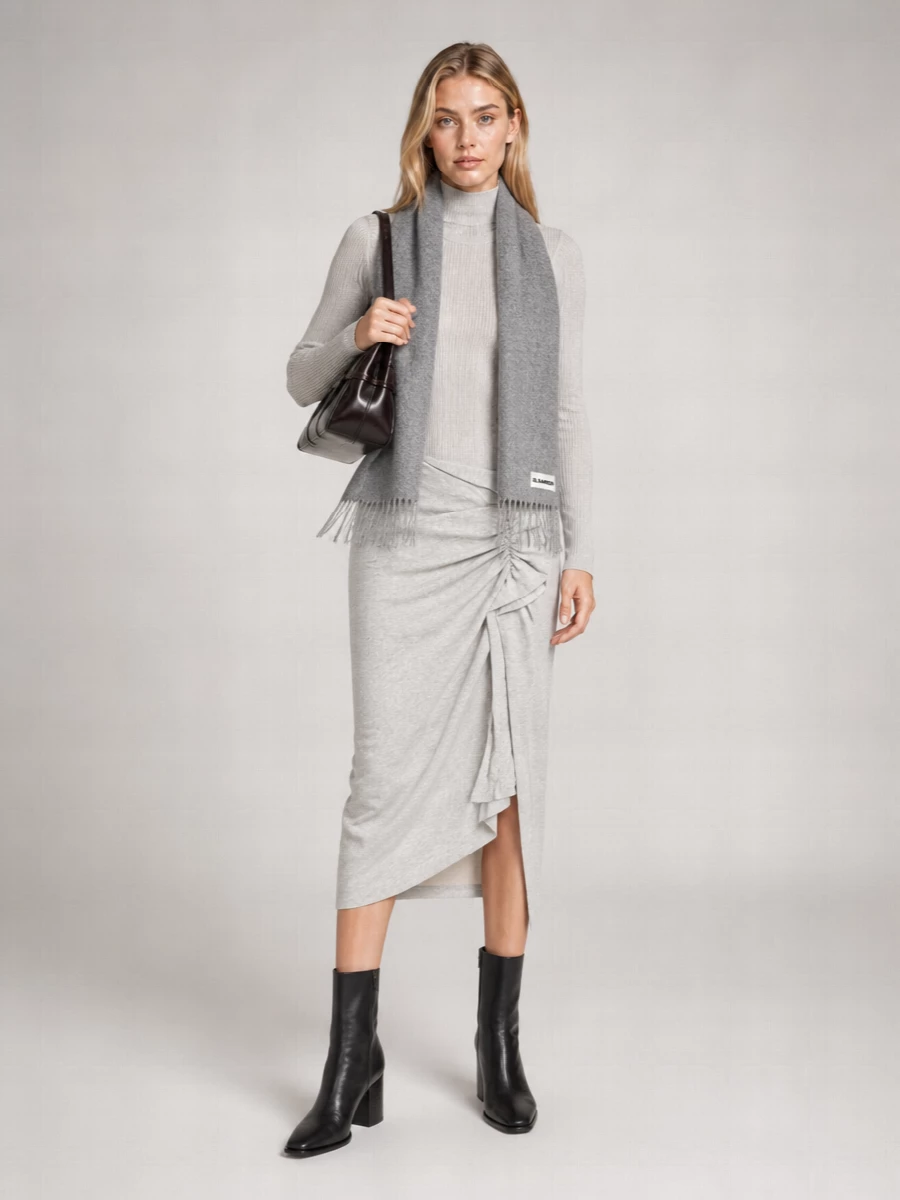 Dries Van Noten High-Rise Midi Skirt