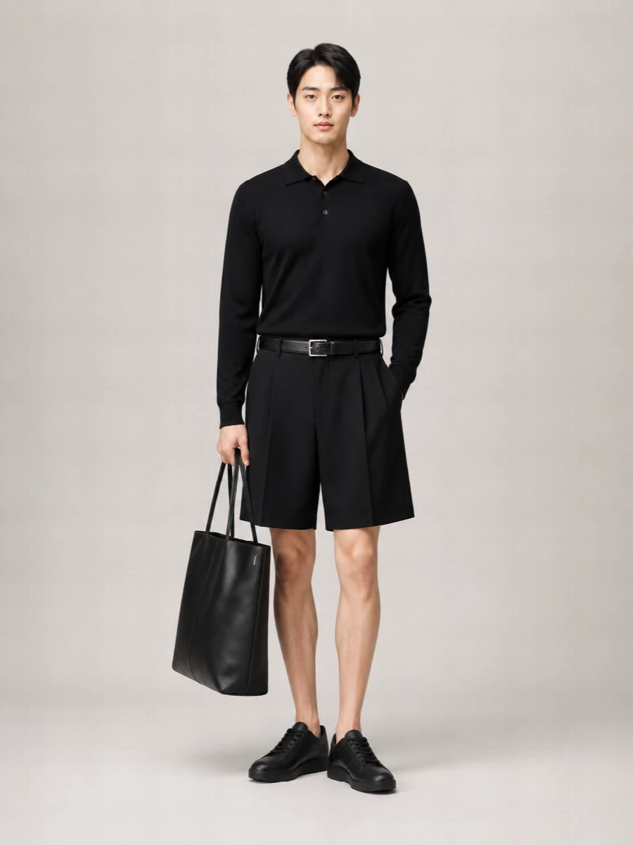 The Row Cashmere Polo Jumper