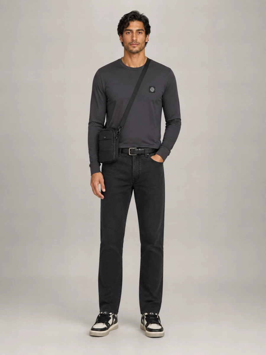 Stone Island Regular-Fit Straight-Leg Denim Jeans