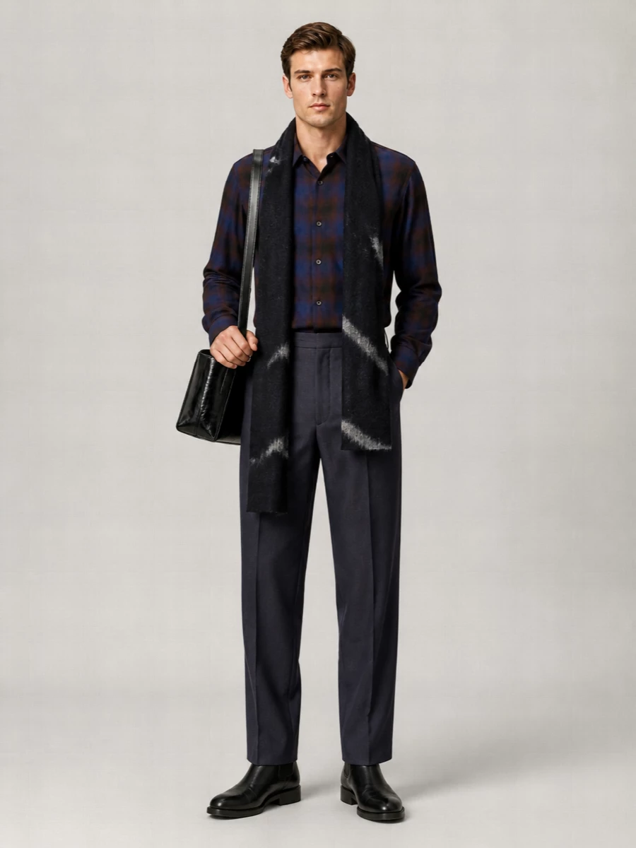 Dries Van Noten Checked Shirt