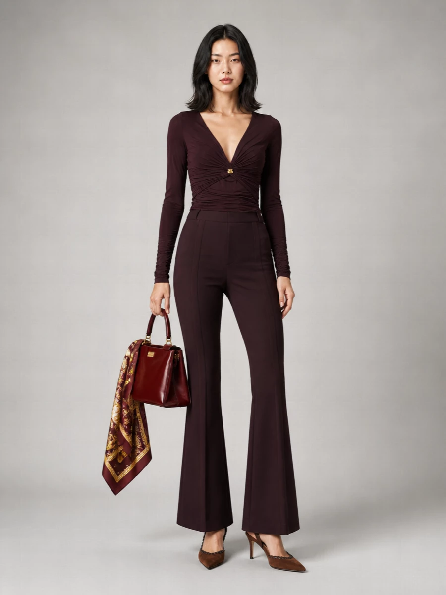 Gianvito Rossi Leather Braided Slingback Mules