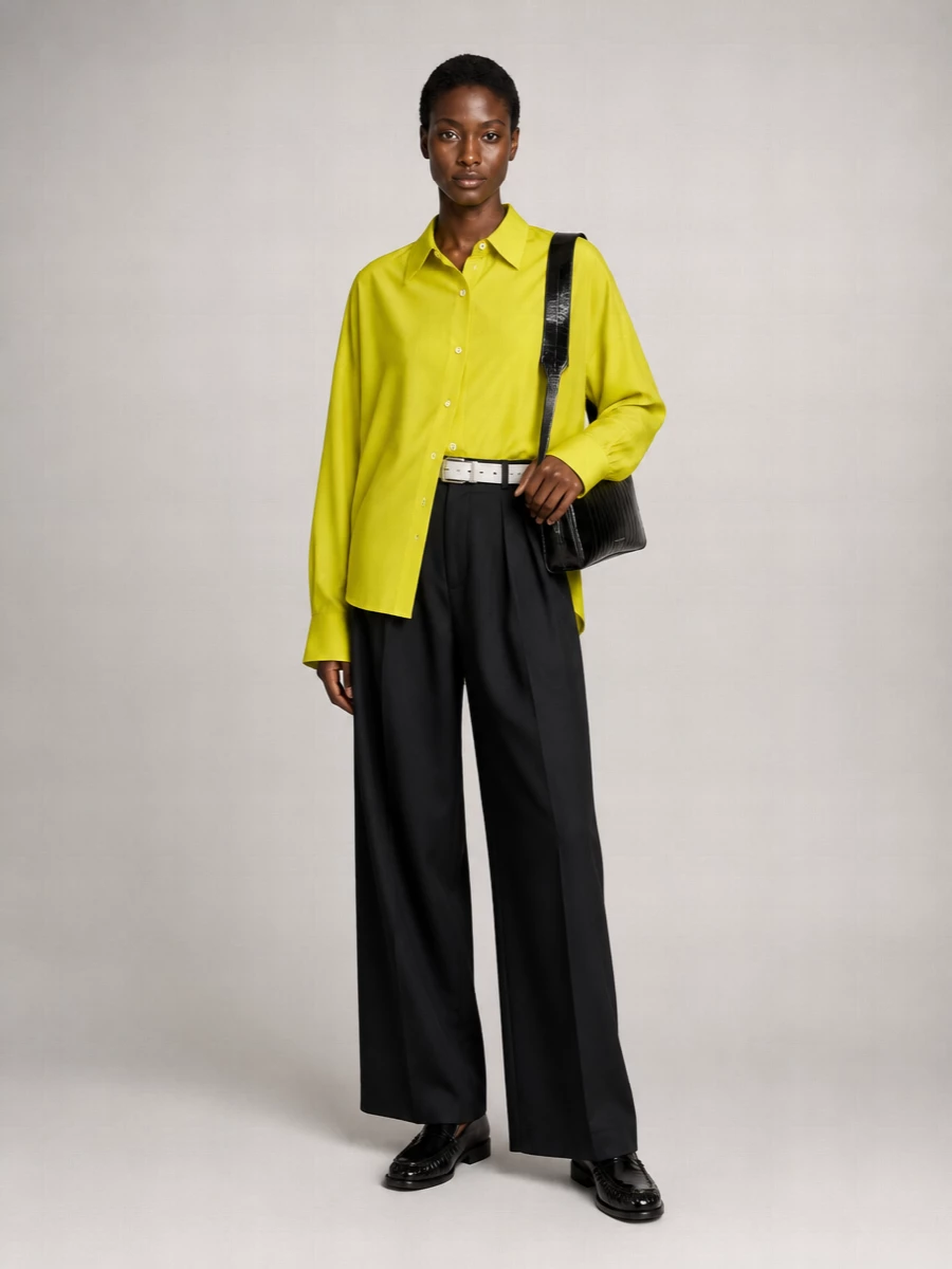 Dries Van Noten cotton casia shirt