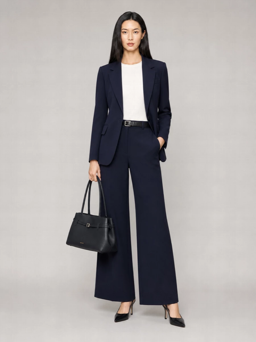 S Max Mara Aerovia Wide-Leg Trousers