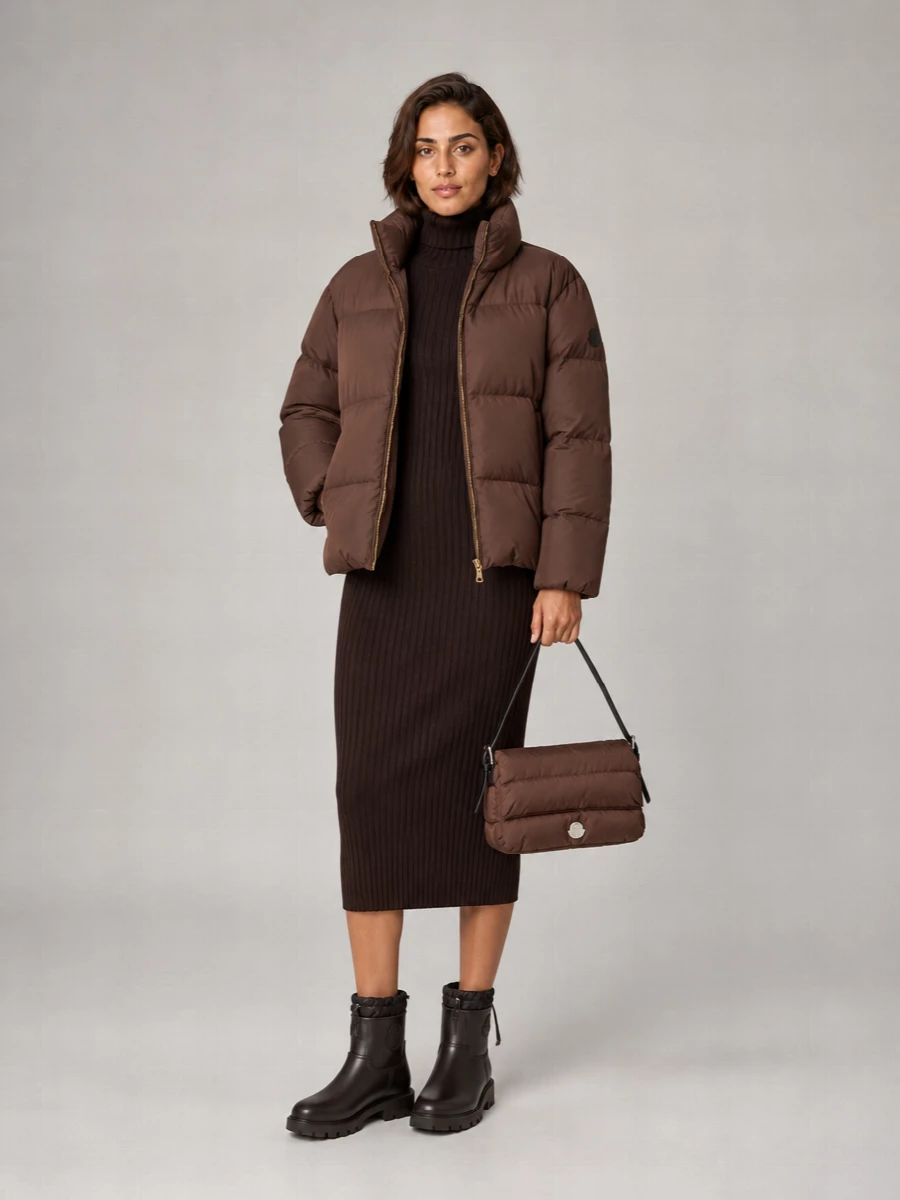 Moncler down quilted puffer jacket
