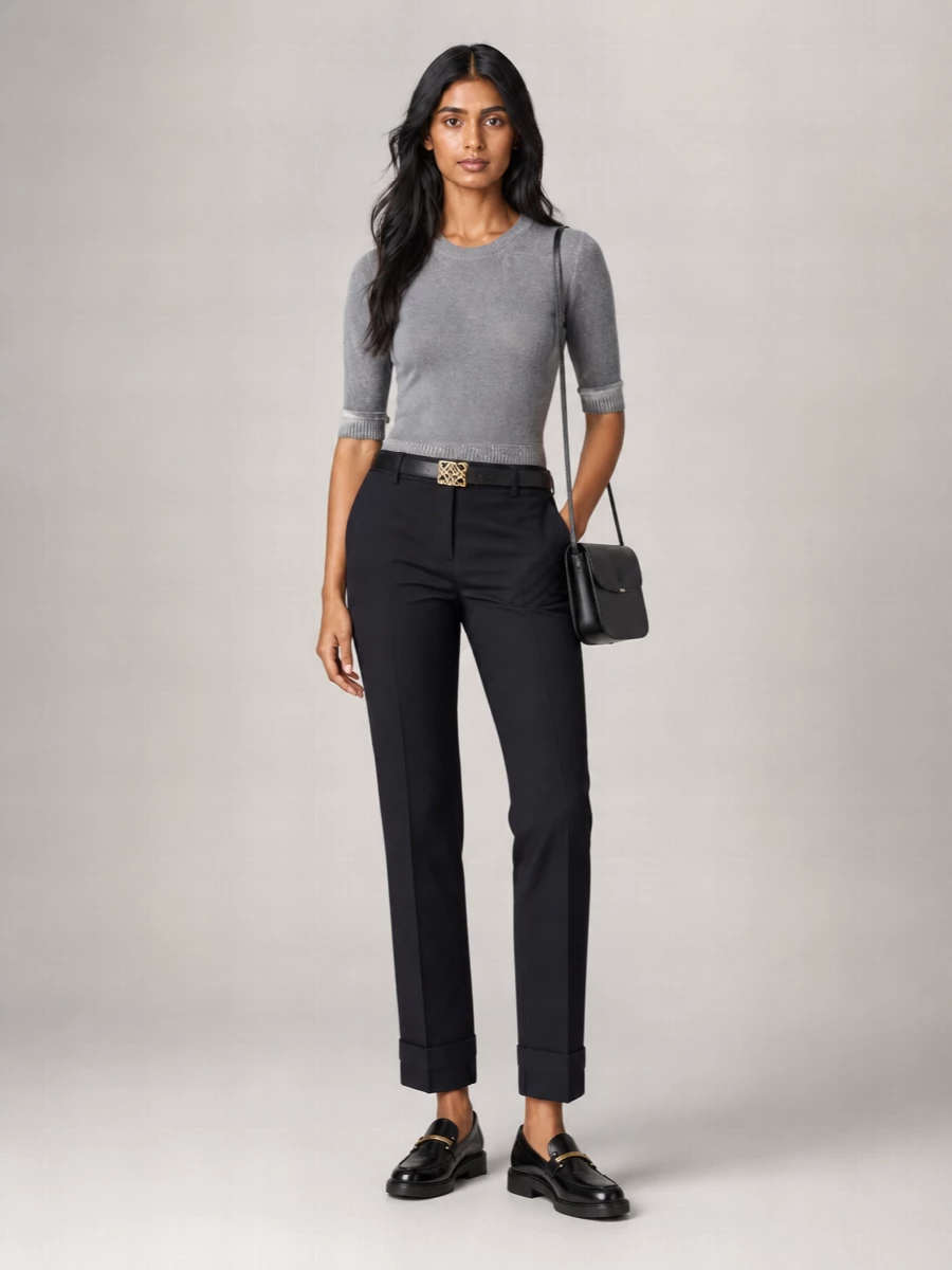 Our Legacy Virgin Wool Straight-Leg Tailored Trousers