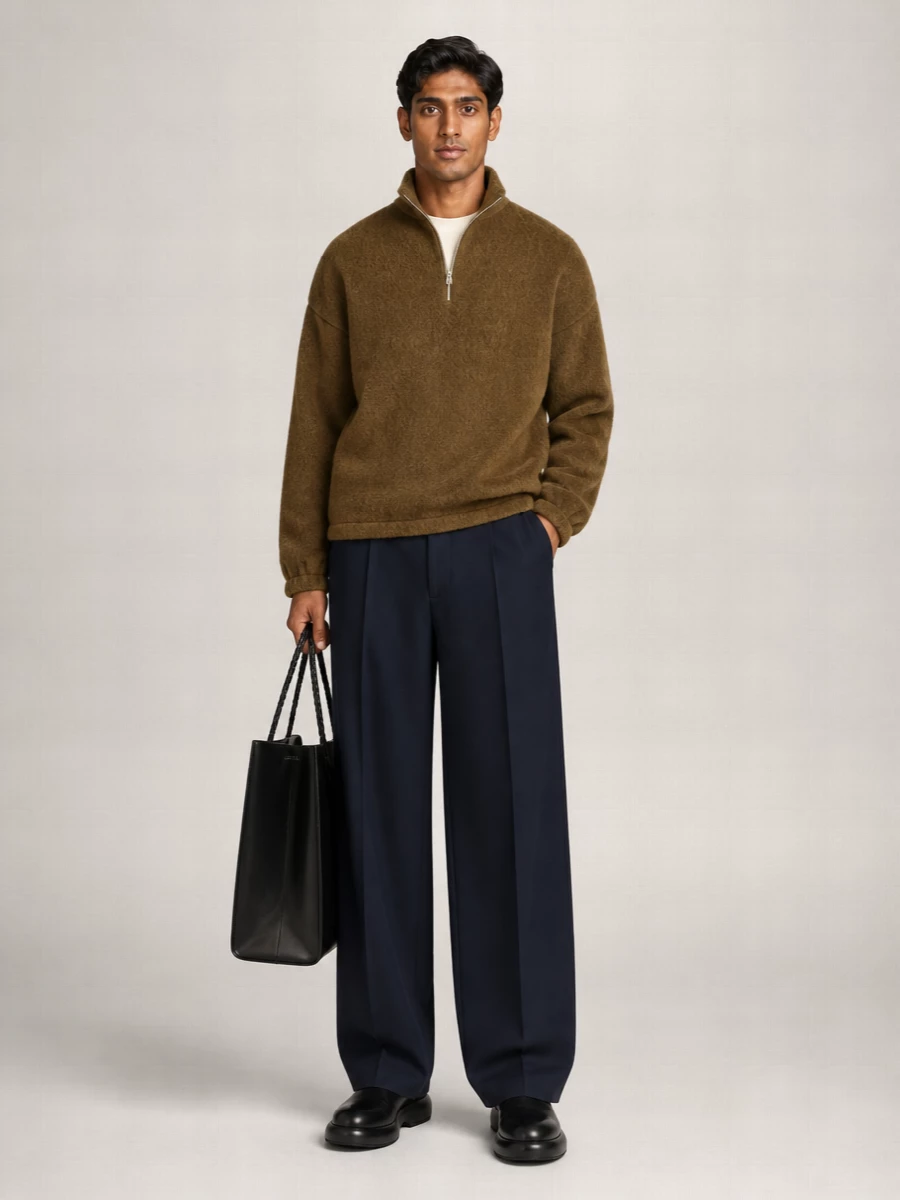 Jil Sander Wool Fleece Jacket