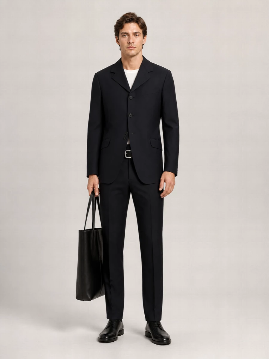Jil Sander Cotton Straight-Leg Trousers