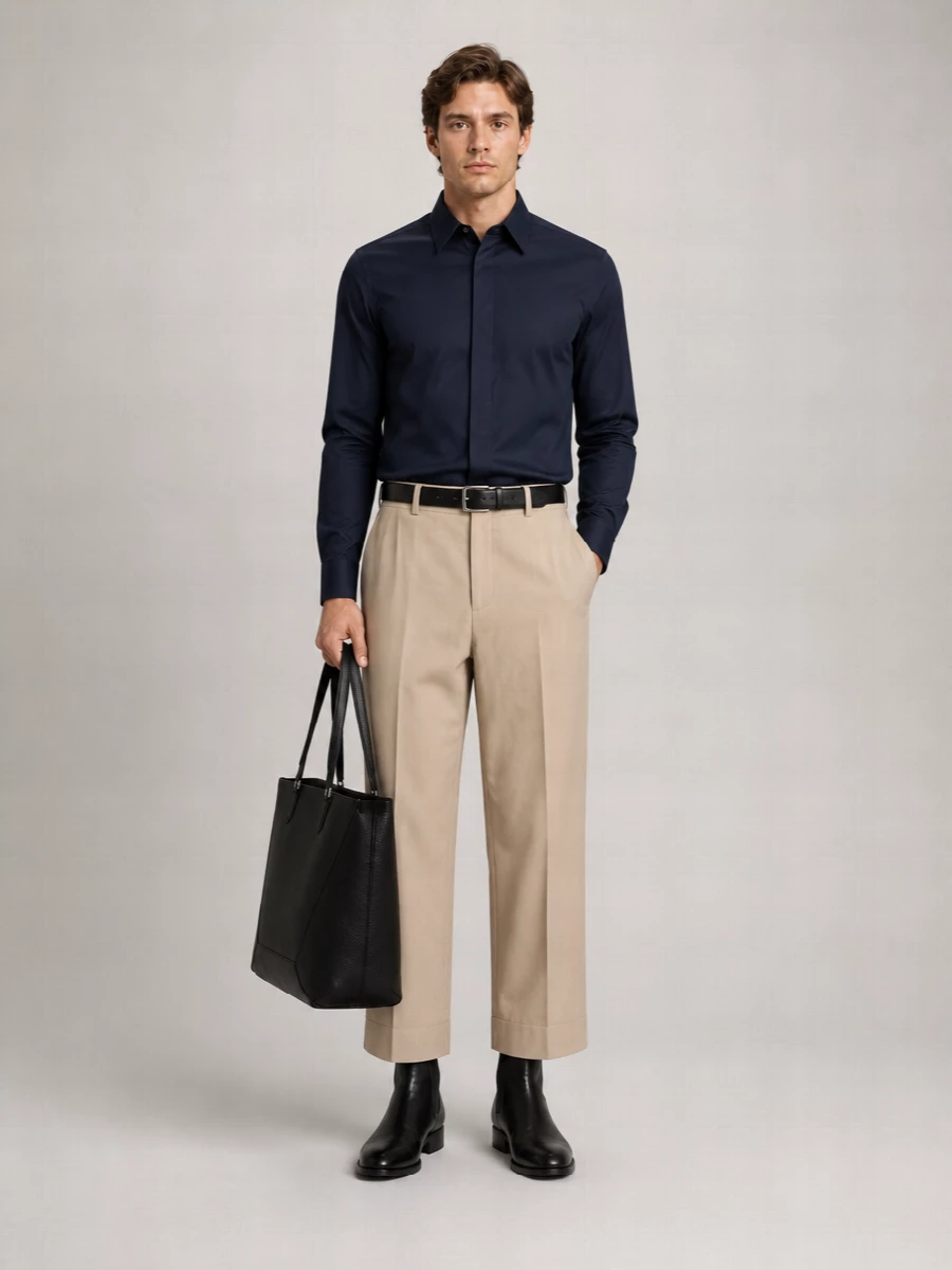 Alexander Mcqueen Cotton Cropped Trousers