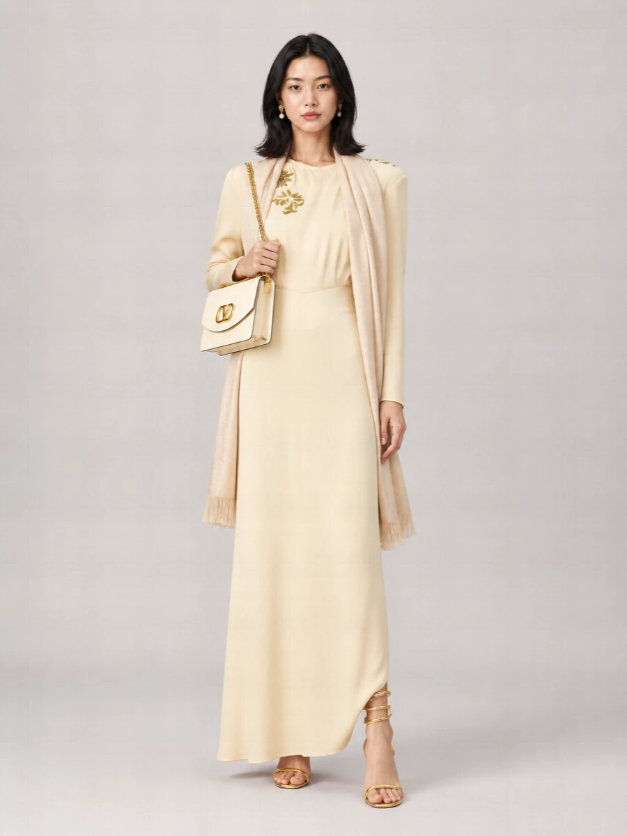 Isabel Marant Crepe Maxi Dress