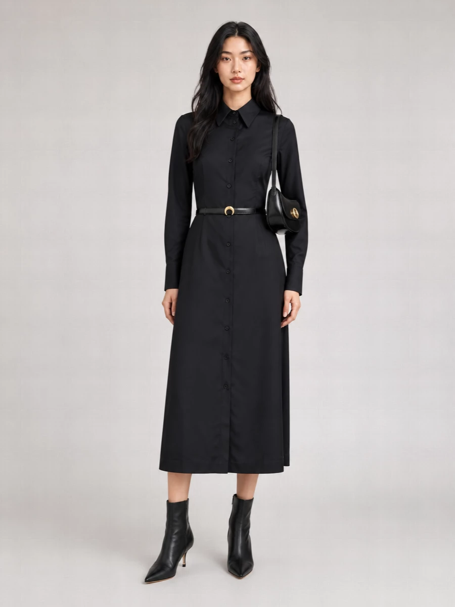 Marine Serre Satin Wrap Midi Dress