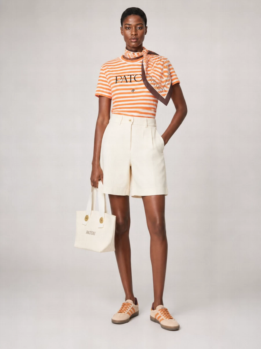 Patou Embroidered Cotton T-Shirt