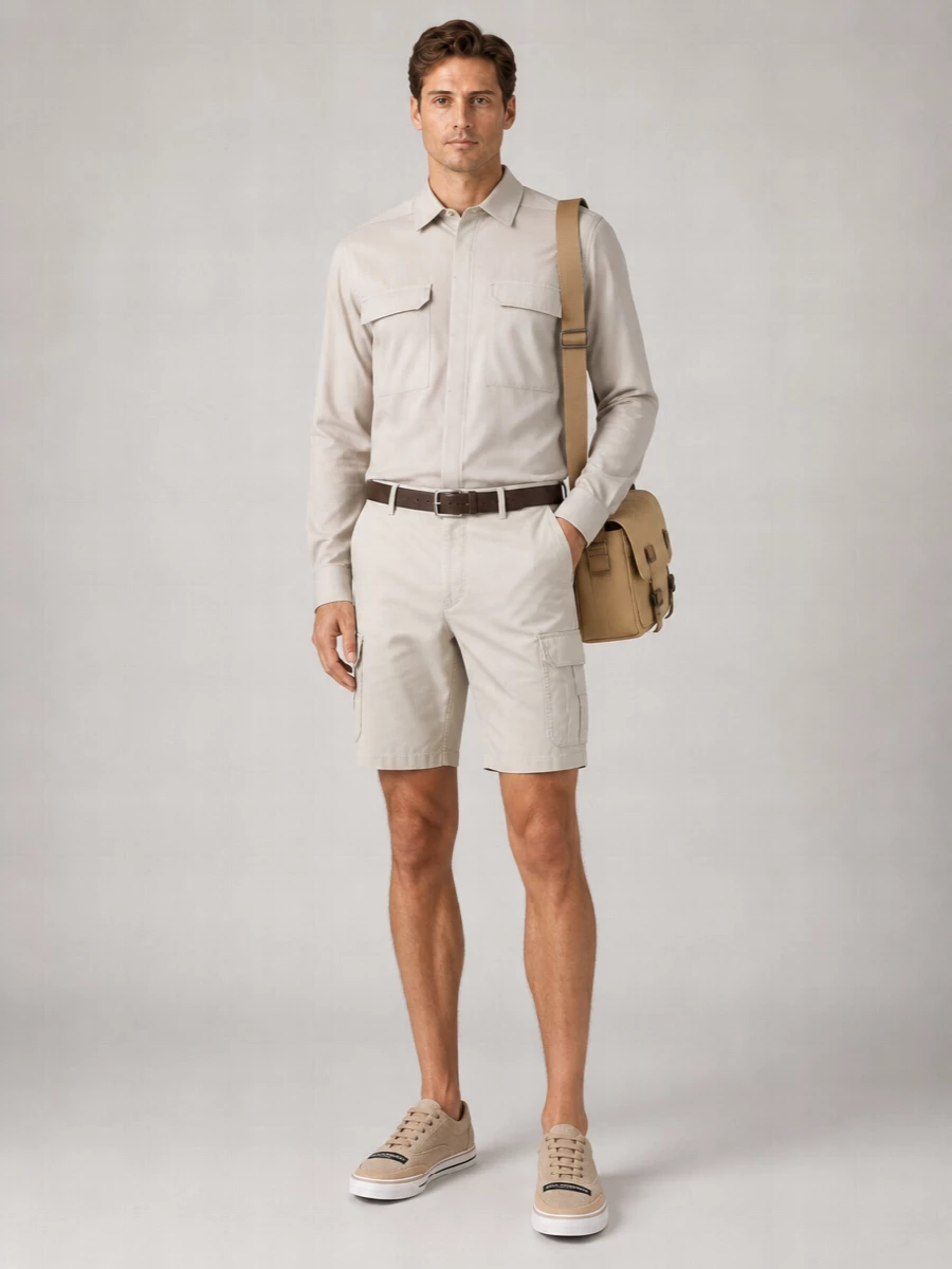 Christian Dior Denim Cargo Shorts