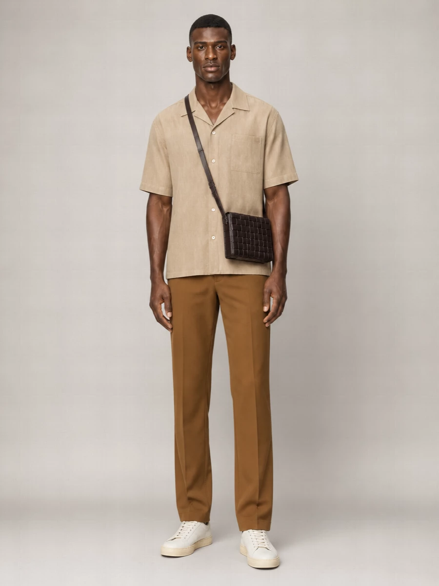 Tom Ford Leather Warwick Low-Top Sneakers