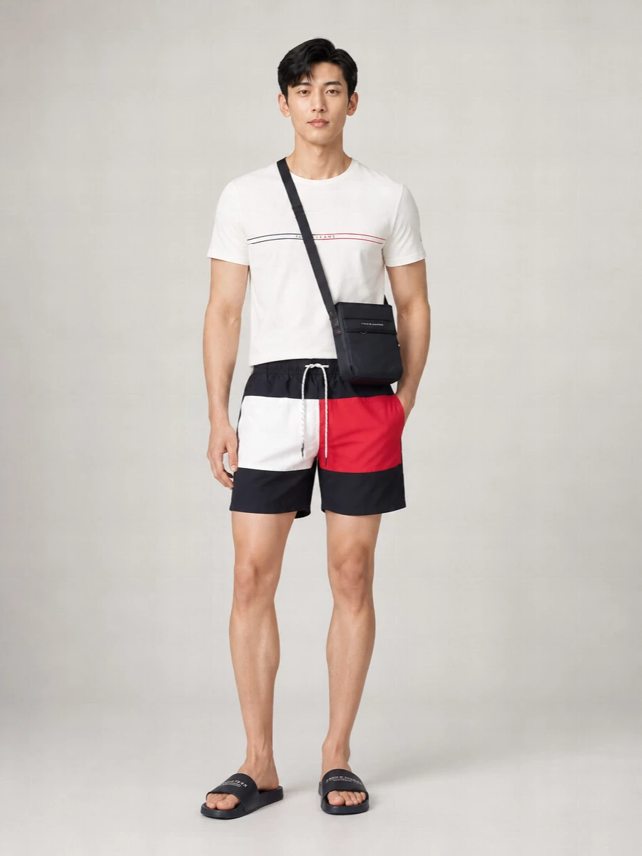 Tommy Hilfiger Polyester Swim Shorts