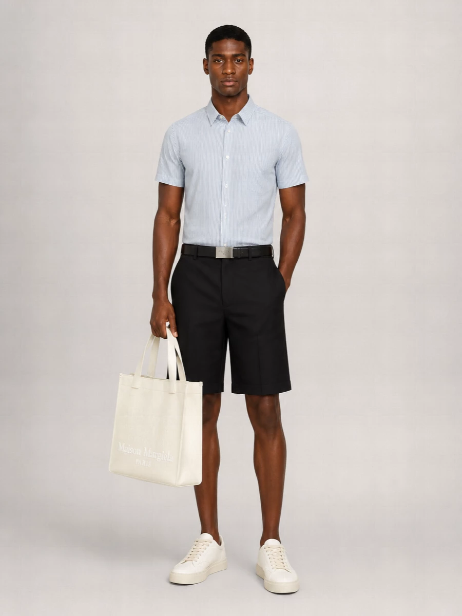 Prada Logo-Buckle Belt