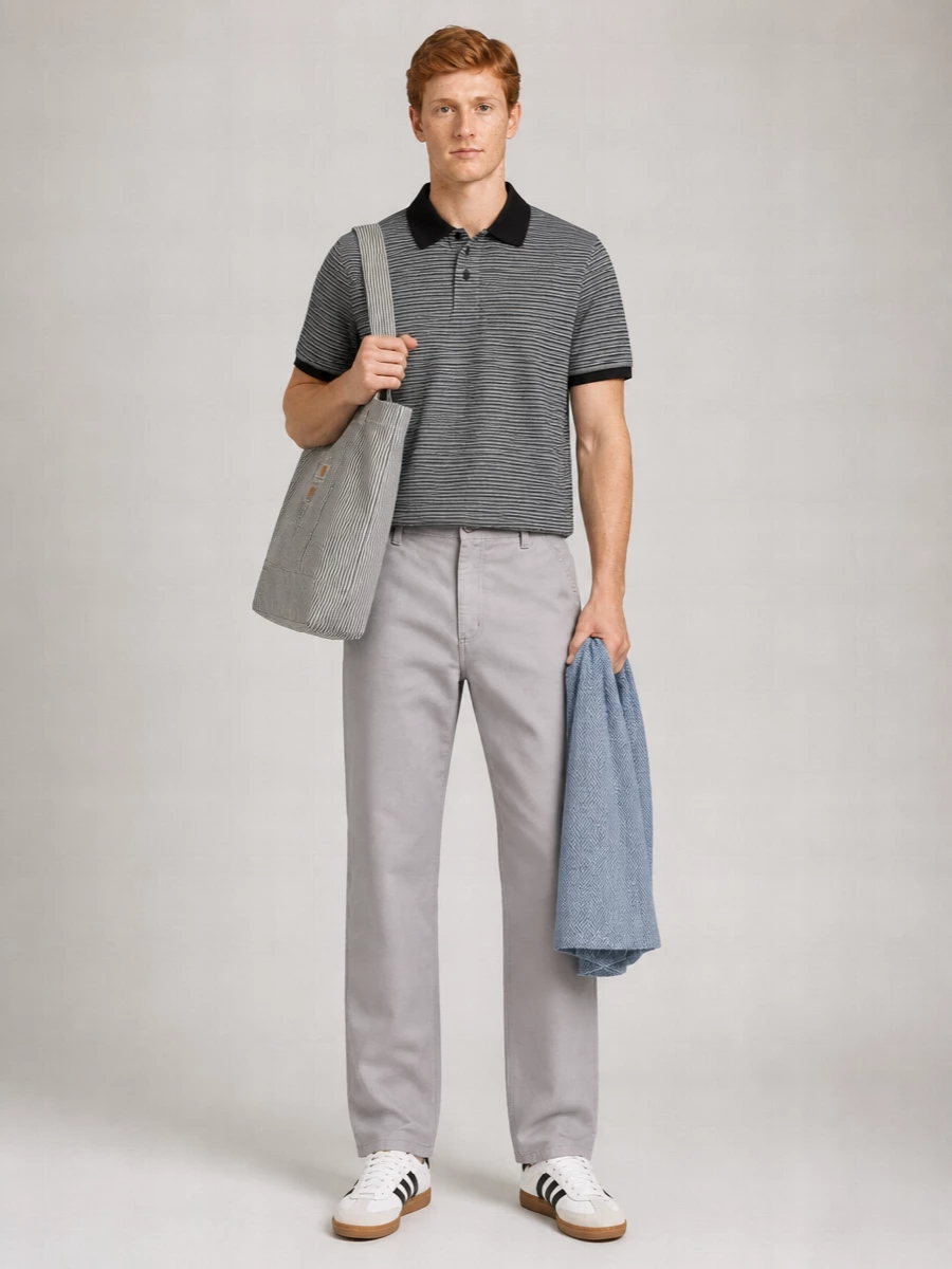 Carhartt Wip Short-Sleeve Polo Shirt
